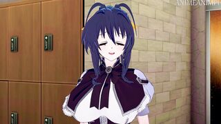 Fucking Akeno Himejima from Highschool DxD Until Cummed - Hentai Cartoon 3d Uncensored