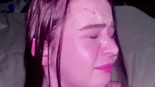 Cum inside mouth compilation
