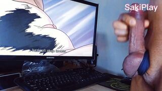 Va a casa de su tio para jugar videojuegos y su tia Yui lo coje - Amanee Cartoon SakiPlay