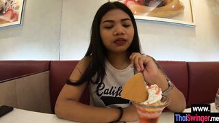 Doggystyle with Asian after hot blowjob