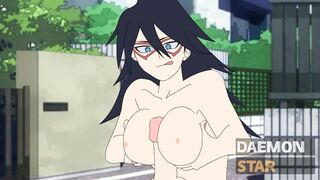 Nemuri Kayama (Midnight) teaches how to pounded