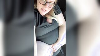 BBW masterbating inside Outdoor