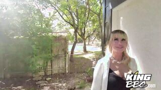 Beauty Realtor CASSIE bender fucks her bbcs client