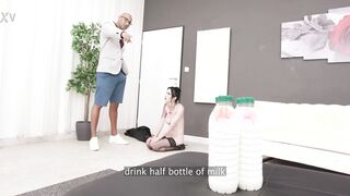 Custom Vid. M.P. The Thieving Employee, Anna de Ville, Deeply Milk, Gapes, ButtRose, Drink GIO2254