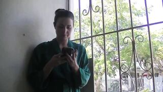 Helena Price Smoking 1 - Thinking about my date while