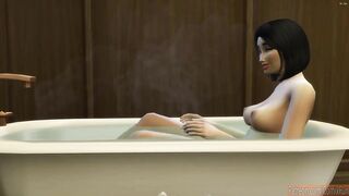 Son Fucks Sleeping Korean Milf | Asian Cougar Shares The
