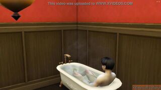 Son Fucks Sleeping Korean Milf | Asian Cougar Shares The