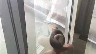 She wanted to masturbate at the hotel we were staying