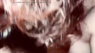 Chubby Bitch enjoying Sucking Off Dick!!!