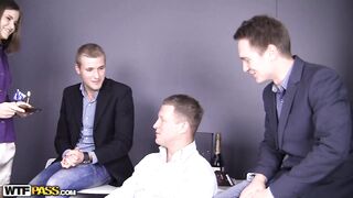 Office Group Sex - Anna Taylor