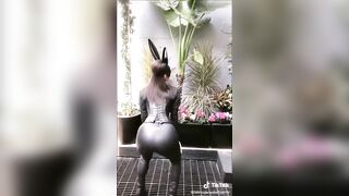 TikTok (38)- Amateur exposing ass in outside seethrough g-string