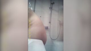 goddess teen yo with Hottie body in shower