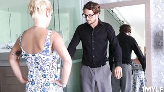 Stepson making Sara St Clair scream in orgasmic pleasure