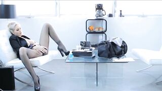 Bosomy blonde Julia Ann fucks a freaky sales man