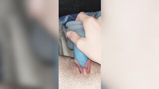 Up close fucking myself with a dildo