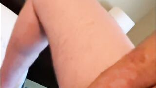 Thin step sister gets BOTH holes filled!