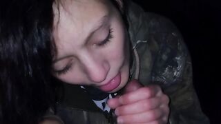 Catching Some Oral Sex Action Outside