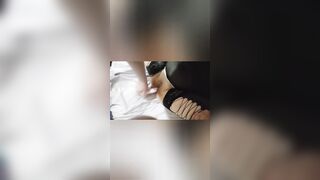 Compilation of Jenny's snatch squirting and piss orgasm'