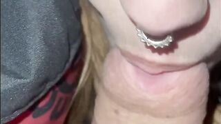 Red Haired cougar squirts and jizzes rough