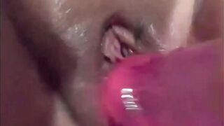 Lonely so decided to pounded myself and talk filthy to my vibrator!