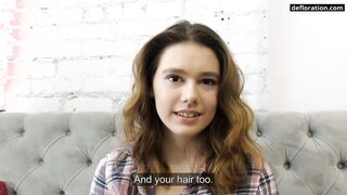 Unshaved pure teenie Ofelya Rubens casting