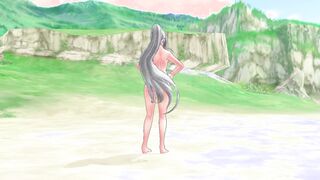 Haku Fukkireta Tropical Beach Naked 3d animated mmd r18