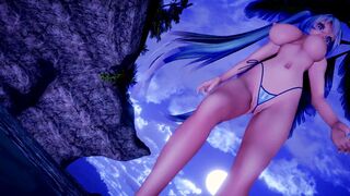 Miku Stellar Bae charming 3d cartoon nsfw ntr MMD r18