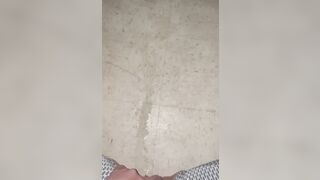 Pee on dorm room floor