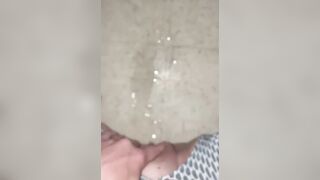 Pee on dorm room floor