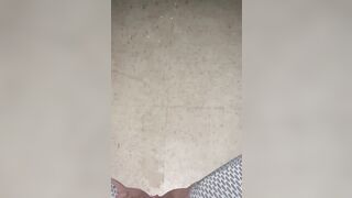 Pee on dorm room floor