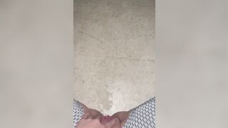 Pee on dorm room floor