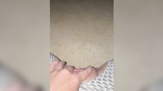 Pee on dorm room floor
