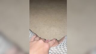 Pee on dorm room floor