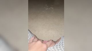 Pee on dorm room floor
