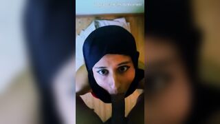 Muslim Sub Bitch Degraded Face Pounded & Facial