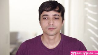Stepsister spying on stepmom having sex