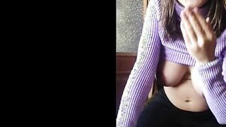 My teenage neighbor gets horny with me