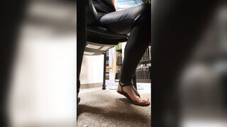 Using a dildo in college library