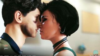 A.O.A. Academy #128 • Spraying her toned belly with Bae jizz