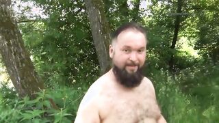 Real swinger sex on the nature