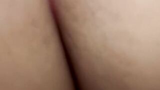 CHUBBY SOAK VAGINA BOUNCES ON MY PENIS