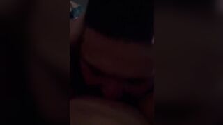Eating her soak tight cunt till she can’t take it anymore