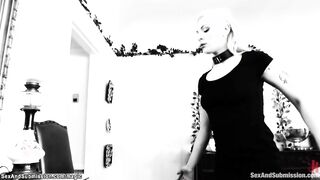 Hot student cleaning lady fucked