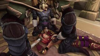 Cultists ceremonial foursome gang bang | Warcraft Anime Parody