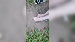 Cutie Alexandra`s kinky foot domination