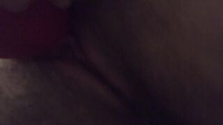 Using my rose sex toy and soaking my bed