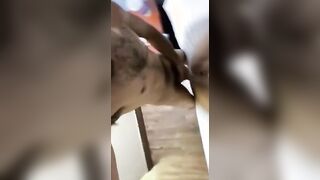 Bm gets banged! while her man at work