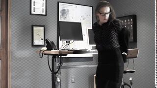 Rubbing My Twat After A Big Day At The Office