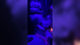 White whore gets trashed by 2 BBC infront of her hubby