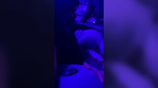 White whore gets trashed by 2 BBC infront of her hubby